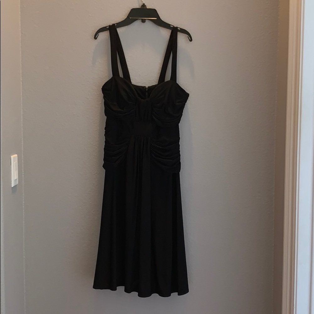 black dress
